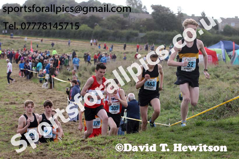 Boys under-15s Start Fitness North Eastern Harriers League, Wrekenton, Gateshead. Photo:  David T. Hewitson/Sports for All Pics